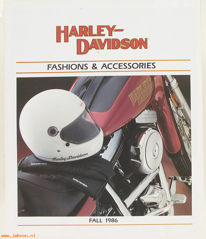   99458-86V (99458-86V): Fall rider accessory catalog 1986 - NOS