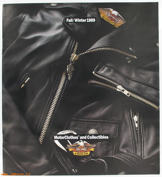   99458-89VF (99458-89VF): Fall motorclothes catalog 1989 - NOS