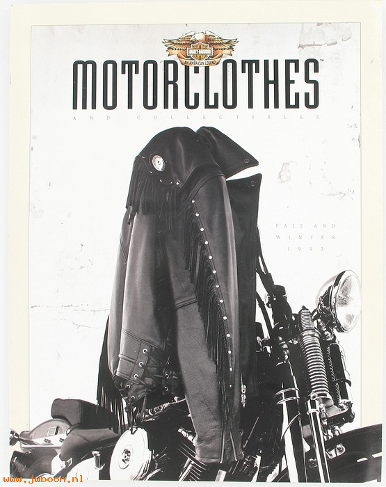   99458-92VF (99458-92VF): Fall / winter motorclothes catalog 1992 - NOS