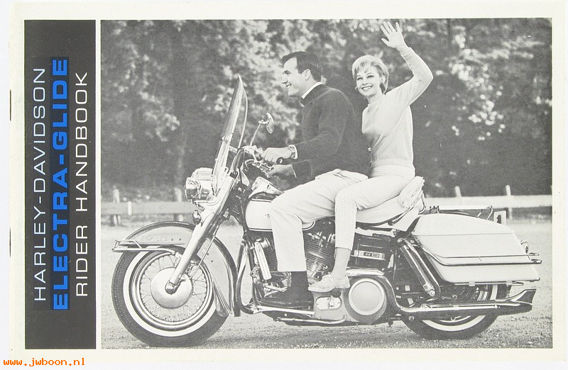   99460-66 (99460-66): Riders handbook 1966 Electra Glide - NOS