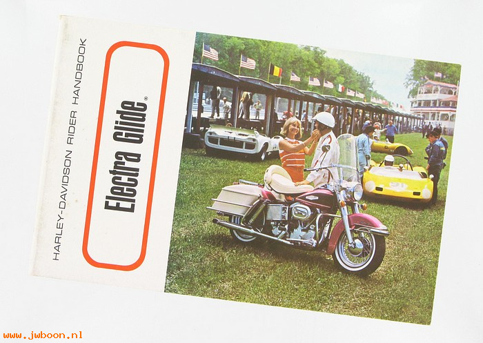   99460-68 (99460-68): Riders handbook 1968 Electra Glide - NOS