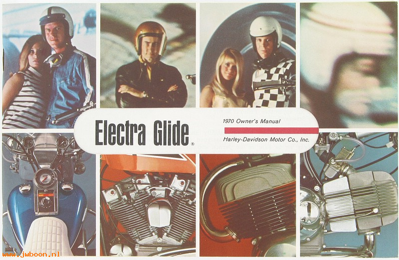   99460-70 (99460-70): Owner's manual 1970 Electra Glide - NOS