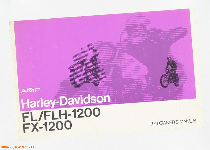   99460-73 (99460-73): Owner's manual 1973 FL/FLH-1200, FX-1200 - NOS