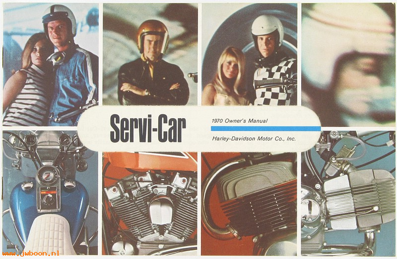   99462-70 (99462-70): Riders handbook / owner's manual 1970 Servi-car - NOS