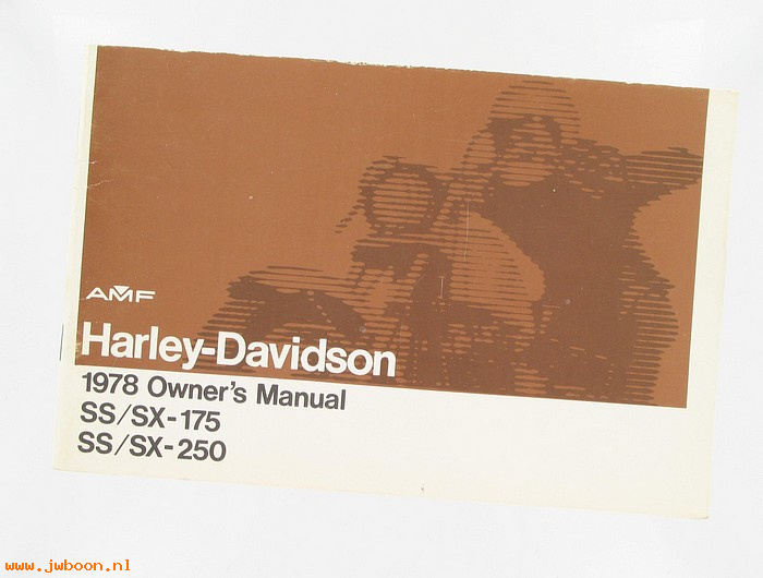   99463-78 (99463-78): 1978 Riders handbook / Owner's manual,  SS, SX-175.  SS, SX-250 -