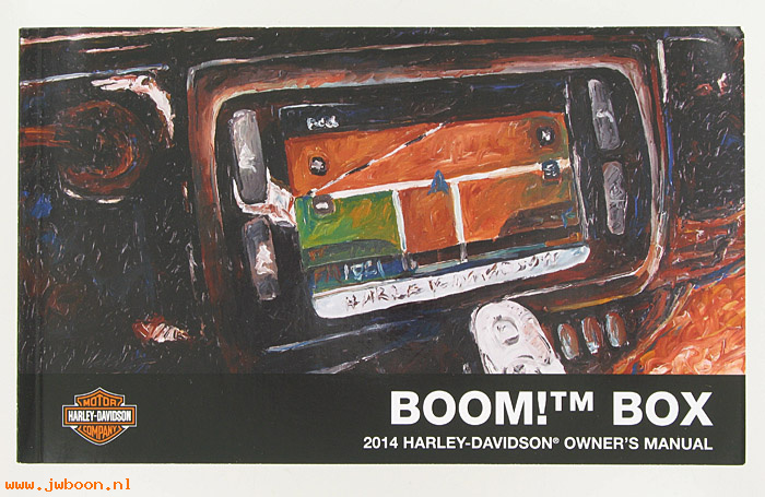   99464-14 (99464-14): 2014 Boom! Box owner's manual - NOS