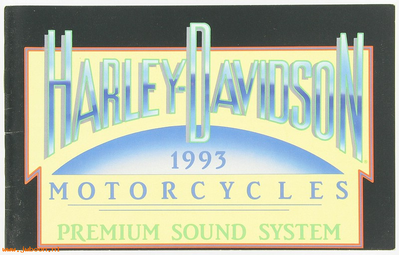   99464-93 (99464-93): 1993 Premium sound system handbook - NOS