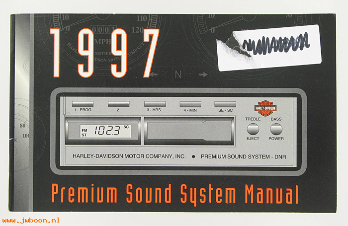   99464-97 (99464-97): 1997 Premium sound system handbook - NOS