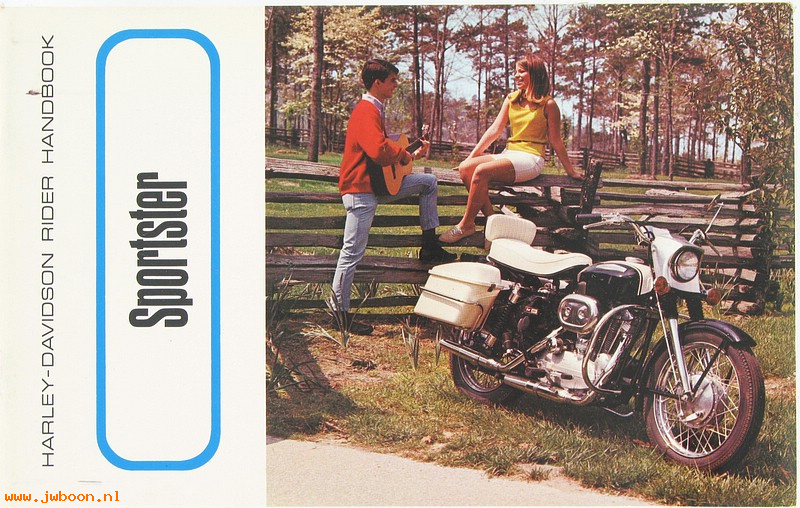   99466-67 (99466-67): 1967 Riders handbook / Owner's manual, Sportster - NOS