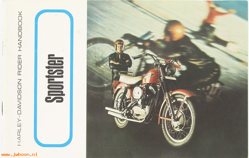   99466-69 (99466-69): 1969 Riders handbook / Owner's manual, Sportster - NOS