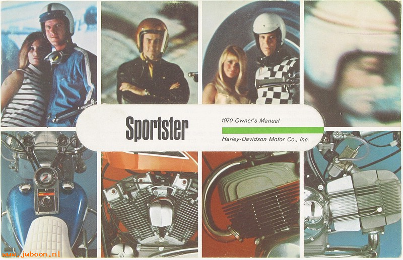   99466-70 (99466-70): 1970 Riders handbook / Owner's manual, Sportster - NOS