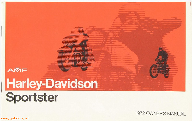   99466-72 (99466-72): 1972 Riders handbook / Owner's manual, Sportster - NOS