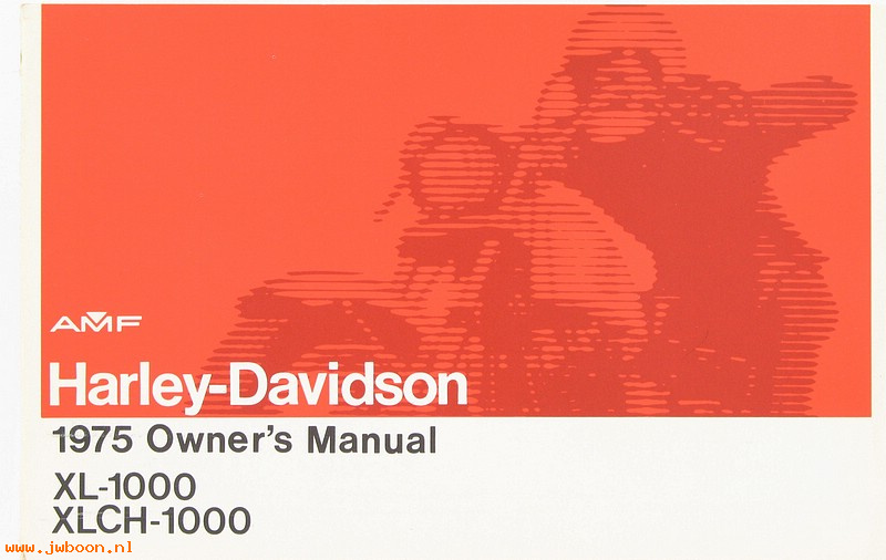   99466-75 (99466-75): 1975 Riders handbook / Owner's manual, Sportster - NOS