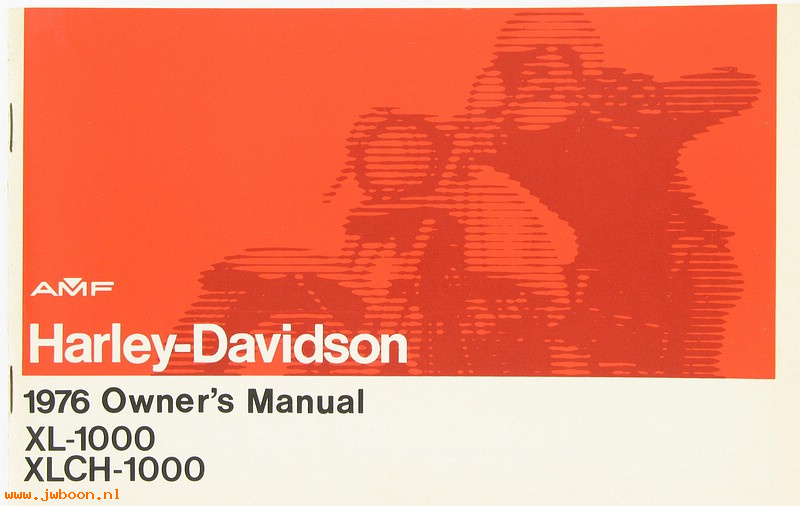   99466-76 (99466-76): 1976 Riders handbook / Owner's manual, Sportster - NOS