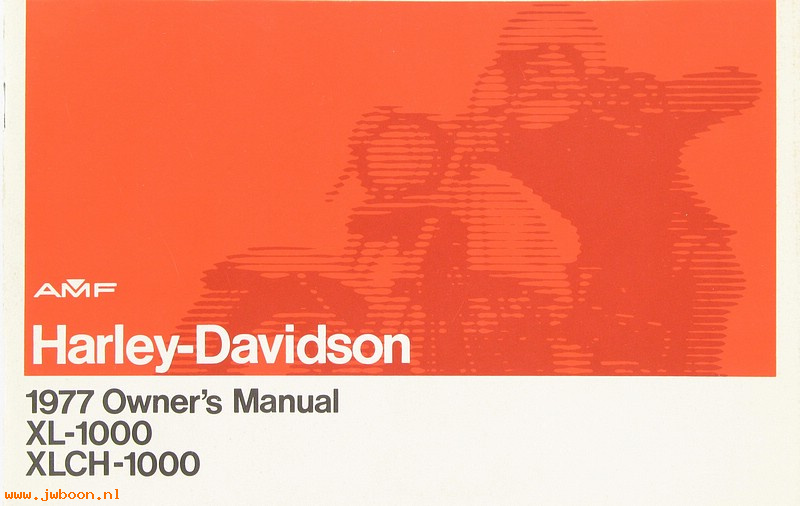   99466-77 (99466-77): 1977 Riders handbook / Owner's manual, Sportster - NOS