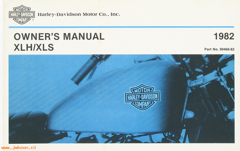   99466-82 (99466-82): 1982 Riders handbook / Owner's manual, Sportster - NOS