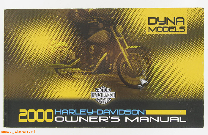   99467-00A (99467-00A): Dyna domestic owner's manual 2000 - NOS