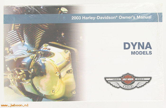   99467-03 (99467-03): Dyna domestic owner's manual 2003 - NOS