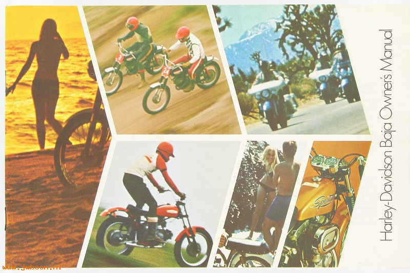  99467-71 (99467-71): 1971 Riders handbook / Owner's manual, Baja - NOS