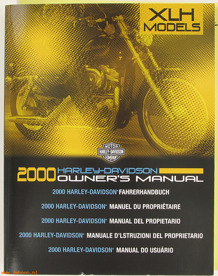   99468-00I (99468-00I): Sportster international owner's manual 2000 - NOS