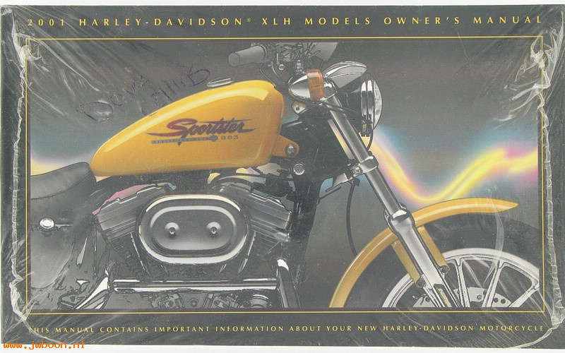   99468-01 (99468-01): Sportster domestic owner's manual 2001 - NOS
