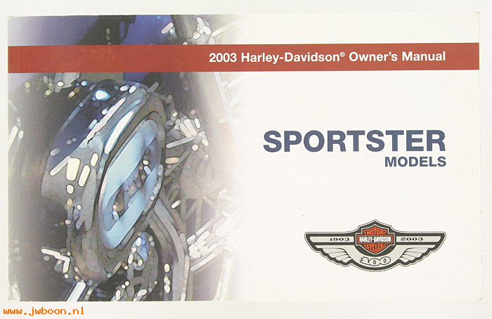   99468-03 (99468-03): Sportster domestic owner's manual 2003 - NOS
