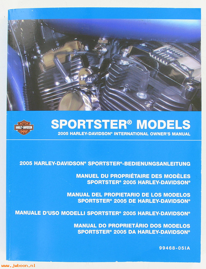   99468-05IA (99468-05IA): Sportster international owner's manual 2005 - NOS