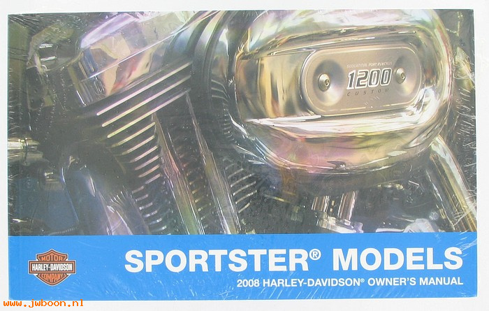   99468-08A (99468-08A): Sportster domestic owner's manual 2008 - NOS