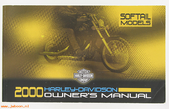   99469-00A (99469-00A): Softail domestic owner's manual 2000 - NOS