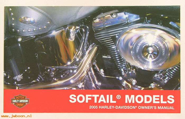   99469-05 (99469-05): Softail domestic owner's manual 2005 - NOS