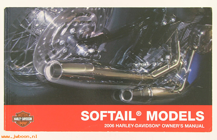   99469-06 (99469-06): Softail domestic owner's manual 2006 - NOS