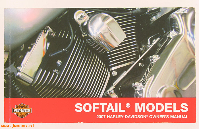   99469-07 (99469-07): Softail domestic owner's manual 2007 - NOS