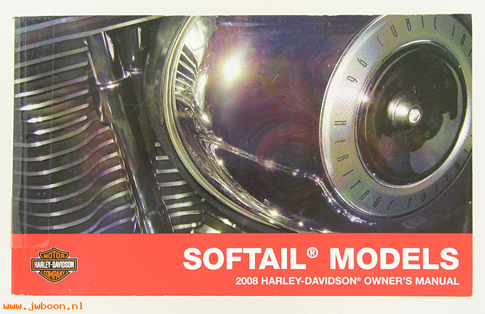   99469-08A (99469-08A): Softail domestic owner's manual 2008 - NOS