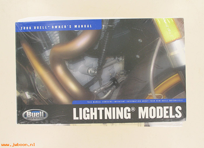   99474-06Y (99474-06Y): Buell Lightning owner's manual 2006 - NOS