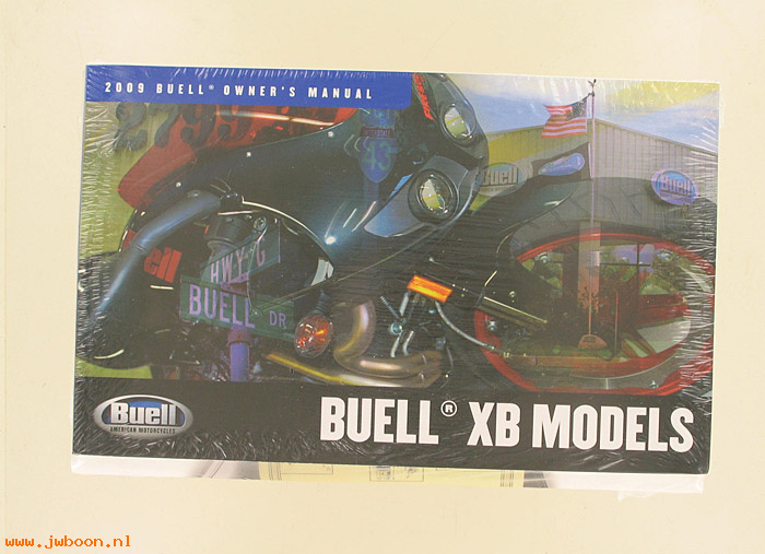   99474-09Y (99474-09Y): Buell XB owner's manual 2009 - NOS