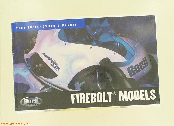   99475-09Y (99475-09Y): Buell Firebolt owner's manual 2009 - NOS