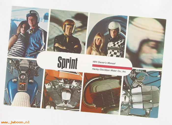   99475-70 (99475-70): 1970 Riders handbook / Owner's manual - Sprint - NOS