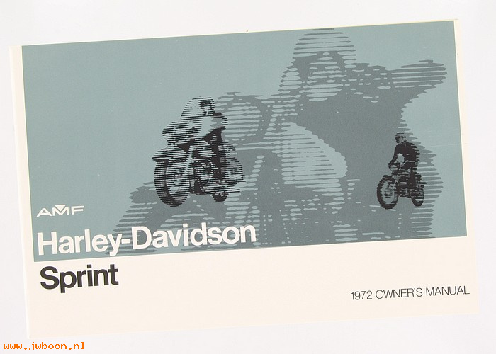  99475-72 (99475-72): 1972 Riders handbook / Owner's manual - Sprint - NOS
