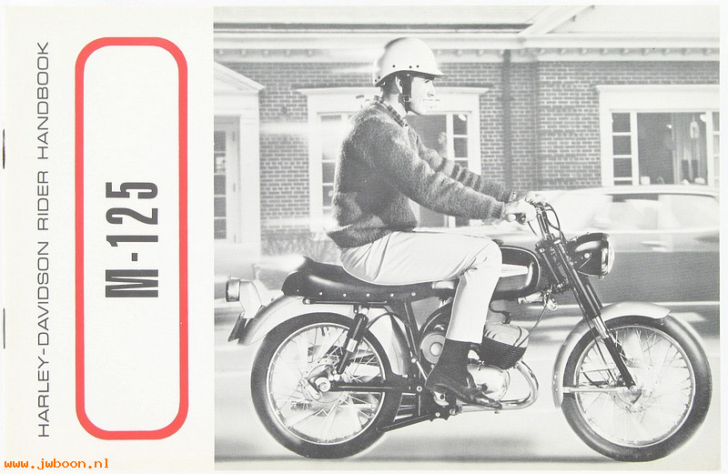   99476-68 (99476-68): 1968 Riders handbook / Owner's manual - M 125 Rapido - NOS