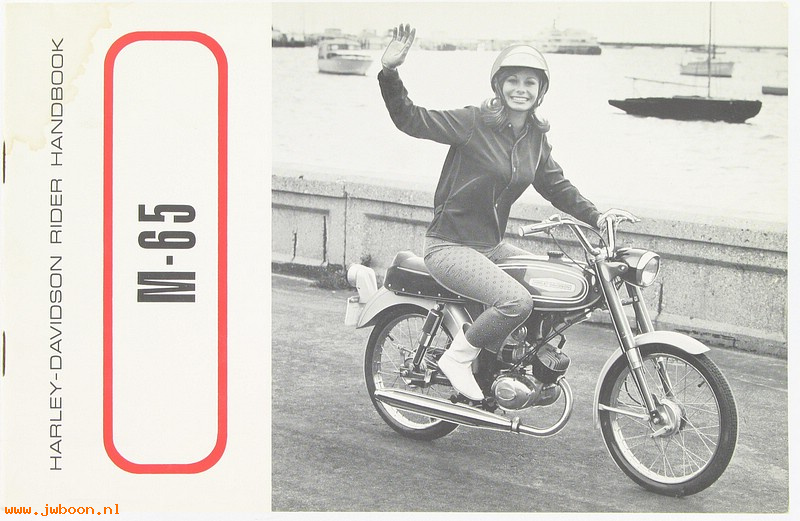   99477-68 (99477-68): 1968 Riders handbook / Owner's manual - M-65 - NOS