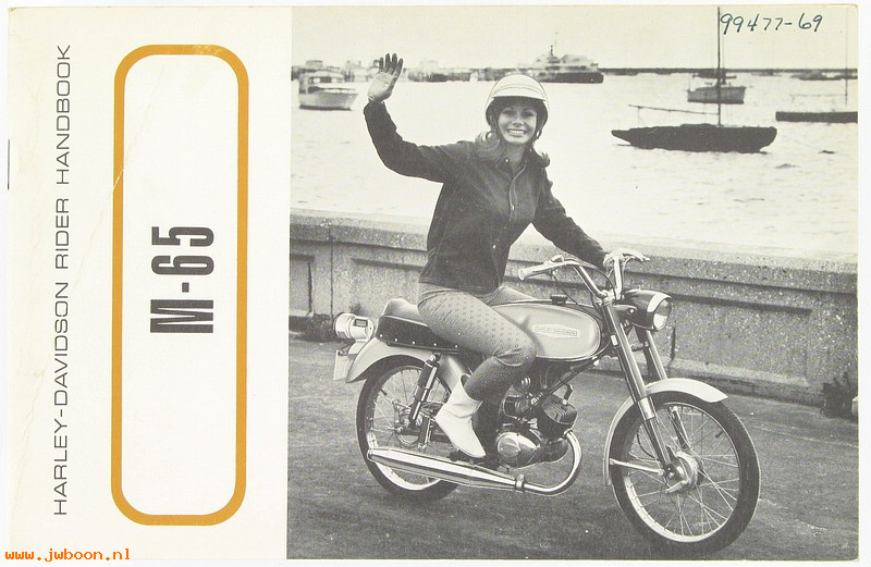   99477-69 (99477-69): 1969 Riders handbook / Owner's manual - M-65 - NOS