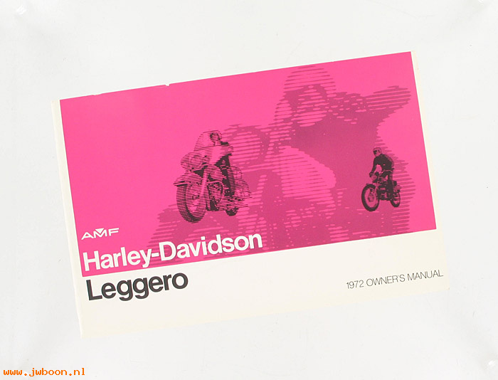   99477-72 (99477-72): 1972 Riders handbook / Owner's manual - Leggero - NOS