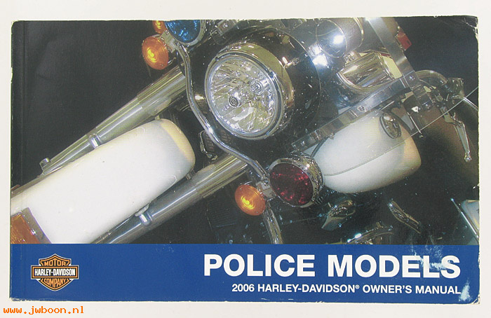   99478-06 (99478-06): Police models owner's manual 2006 - NOS