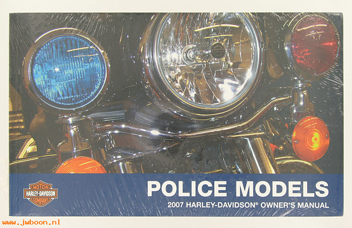   99478-07 (99478-07): Police models owner's manual 2007 - NOS