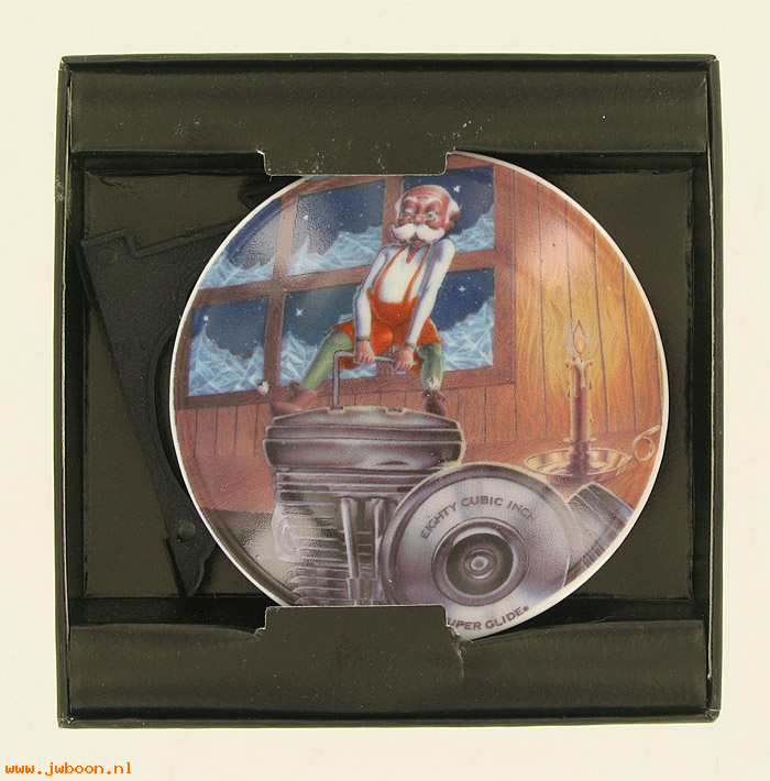   99480-96Z (99480-96Z): 1995 Mini plate ornament "ratchet the elf" - NOS