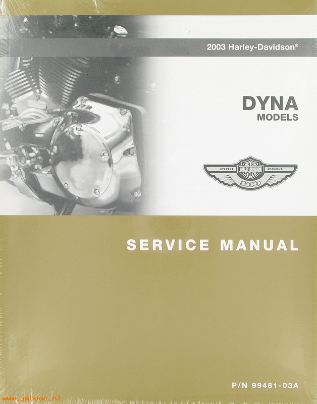   99481-03A (99481-03A): Dyna service manual 2003 - NOS