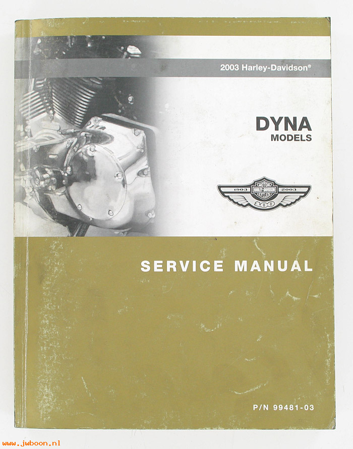   99481-03used (99481-03): Dyna service manual 2003