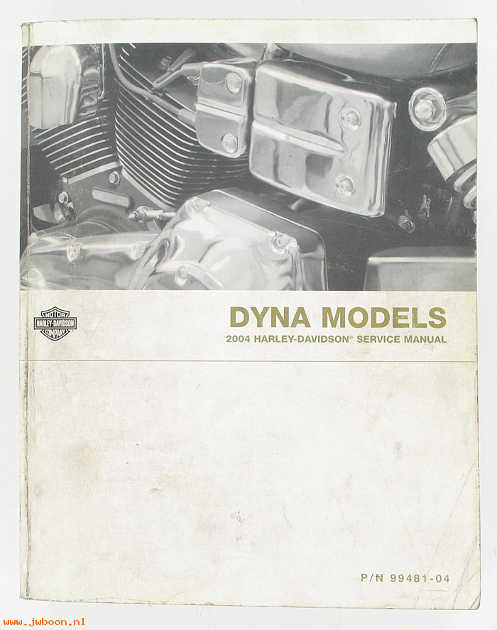   99481-04used (99481-04): Dyna service manual 2004