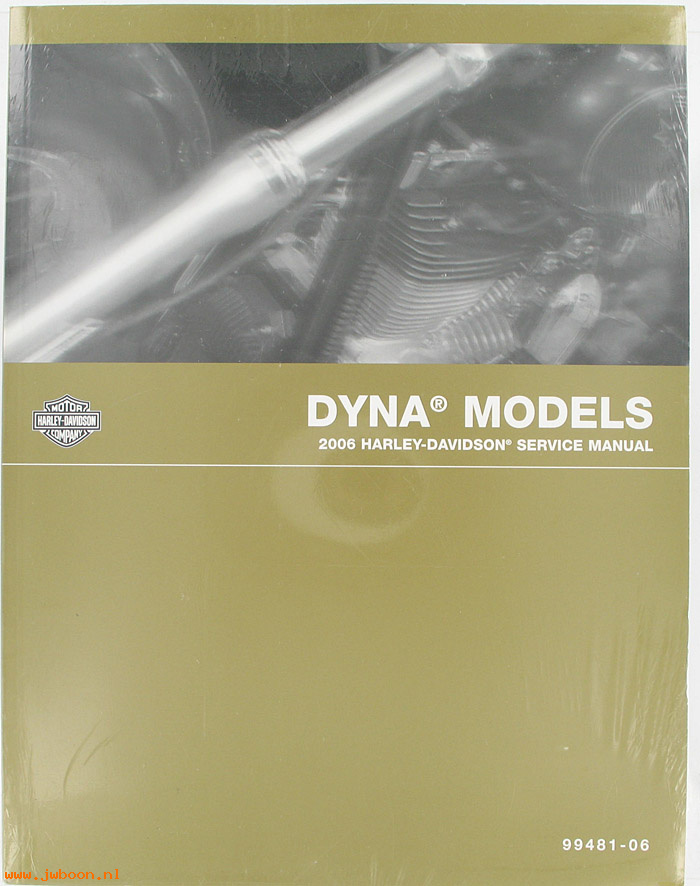   99481-06 (99481-06): Dyna service manual 2006 - NOS