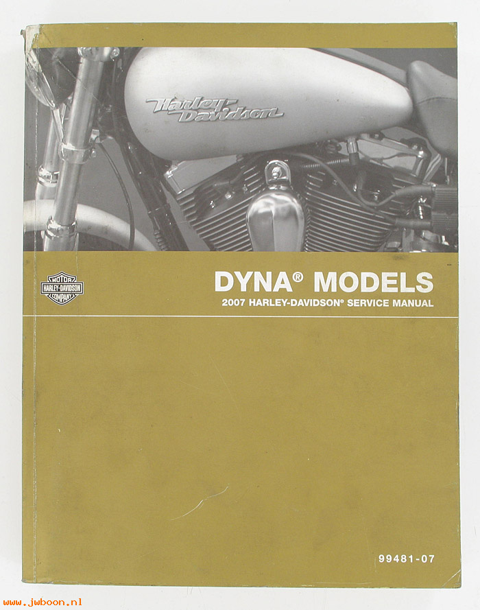  99481-07used (99481-07): Dyna service manual 2007